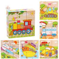 Baby Toys Wooden 3D Puzzle – A Fun & Educational Experience! Transportation LKCOMO No977 Store