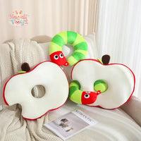 Soft Stuffed Apple with Bear – A Cuddly Surprise Inside! Kawaii Toys