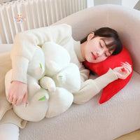 Simulation Big Eyes Garlic Chili Eggplant Plush Pillow Kawaii Toys