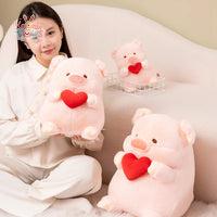 Kawaii Angel Pig Plush Toy Cartoon Stuffed Animals Plushies Anime Soft Toy Kawaii Toys