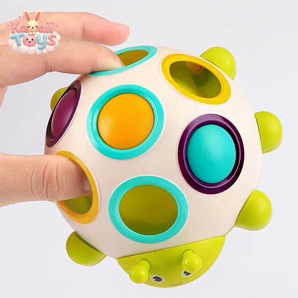 Baby Finger Beetle Fine Motor Infant Hole Digging Ball Game Toy LKCOMO No977 Store