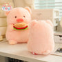 Soft Stuffed Pig Doll – A Cuddly Friend with a Tasty Twist!