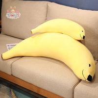 Funny Banana Dog Plush – The Ultimate Kawaii Cuddle Buddy! Kawaii Toys