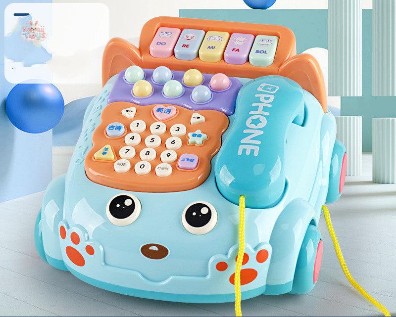 Magical Toy Phone for Toddlers: Where Imagination Rings True Blue Kawaii Toys