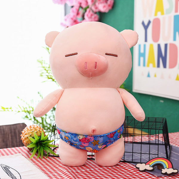 Beach pig plush toy