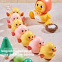 Cute Baby Learns to Crawl – Electric Swinging Duck with Music & Lights Kawaii Toys