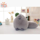 Plush Fluffy Persian Cat Toys Grey Kawaii Toys