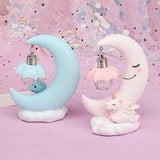 3D Moon Night Light – A Dreamy Resin Craft for Your Home Kawaii Toys