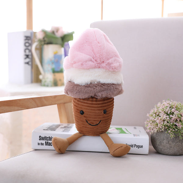 Creative simulation strawberry plush toy