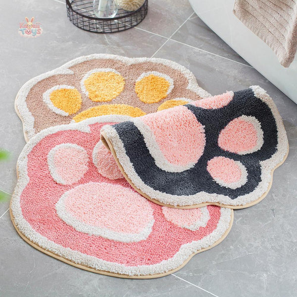 Anti-Slip Mat Toilet Door Mat Absorbent Foot Mat Kawaii Toys