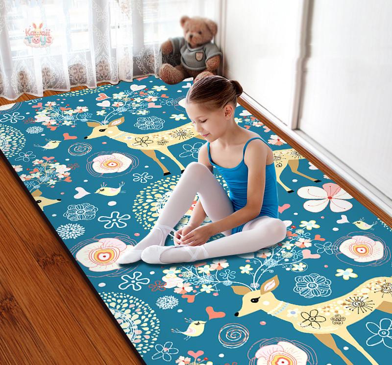 FlexiMove Antiskid Yoga Fitness Mat - Perfect for Every Family Member Kawaii Toys