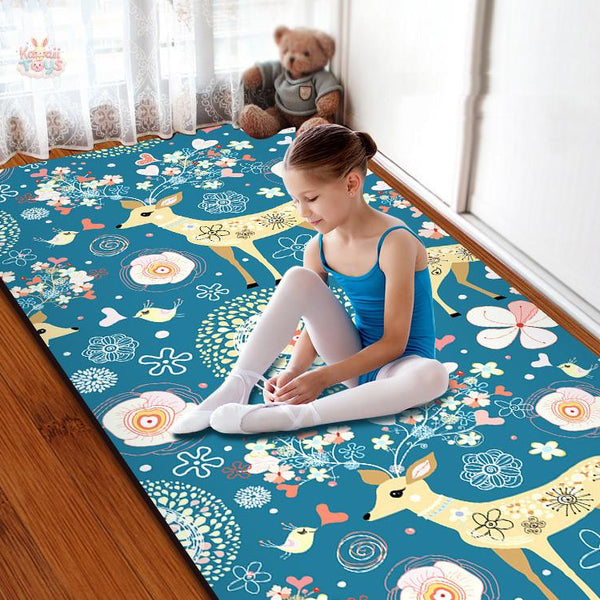 FlexiMove Antiskid Yoga Fitness Mat - Perfect for Every Family Member Kawaii Toys