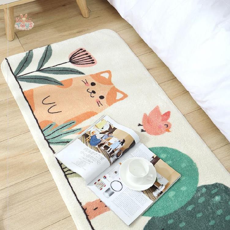 Coffee Table Mat Floor Mat: Elegance Meets Protection Animal paradise Kawaii Toys