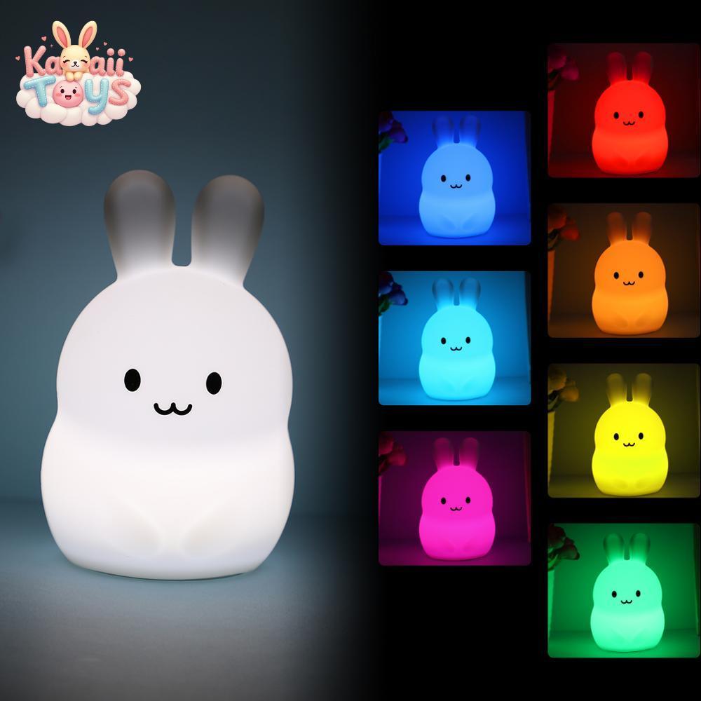 Soft Silicone Night Light – The Mini Lamp That Brings a Warm Glow Kawaii Toys