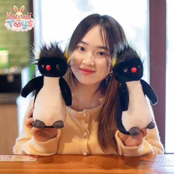 Adorable Fluffy Penguin Plush for Cozy Cuddles