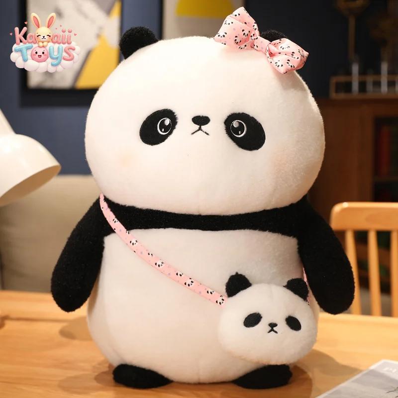 Fatty Round Panda Plush Pillow – The Cutest Cuddle Buddy