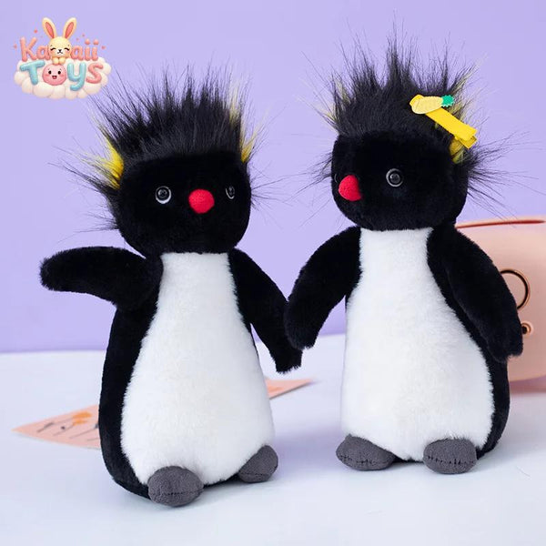 Adorable Fluffy Penguin Plush for Cozy Cuddles