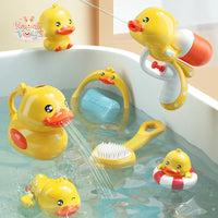 New Bath Toys – Cute Duck Faucet Shower & Water Game for Babies Kawaii Toys