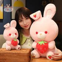 Cute Stuffed Rabbit Plush Soft Toys Bunny Pillow Doll Creative Gifts Sleep Toy Kawaii Toys