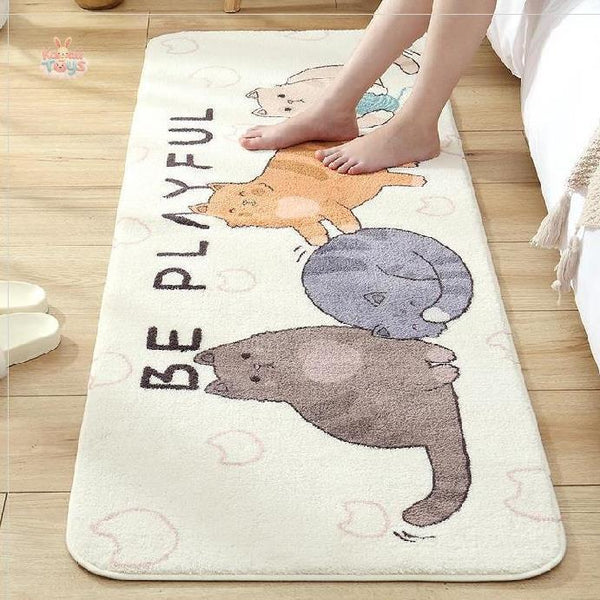 Coffee Table Mat Floor Mat: Elegance Meets Protection Come play Kawaii Toys