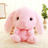 Adorable Loppy Rabbit Plush Backpack - Kawaii Anime Bunny Bag with Long Ears pink Kawaii Toys