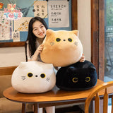 Cuddly Plush Cat Toy – Soft Stuffed Kitten Pillow Gift Doraemo n Store