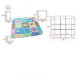 TinyTots Puzzle Play Mat - Safe Adventures Begin Here Kawaii Toys