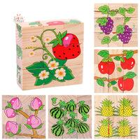 Baby Toys Wooden 3D Puzzle – A Fun & Educational Experience! Fruit LKCOMO No977 Store