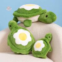 Stuffed Tortoise Sunflower Sea Turtle Plush Toy – A Whimsical Cuddle Buddy Kawaii Toys