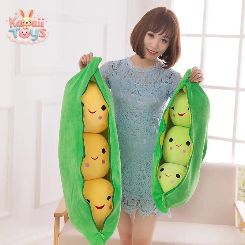 Pea Pod Plush Toy – A Snuggly Delight for All Ages LKCOMO No977 Store