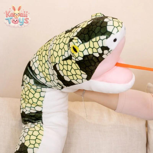 Python Snake Plush – A Fun and Lifelike Companion Kawaii Toys