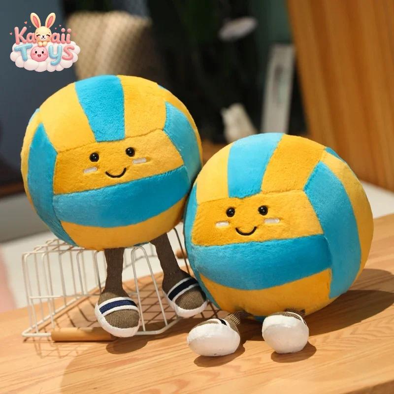 Hot Sale Creative Simulation Volleyball Plush Toy Gifts Room Decoration Kawaii Toys