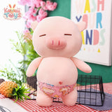 Beach pig plush toy Pink 40cm Kawaii Toys