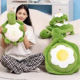 Stuffed Tortoise Sunflower Sea Turtle Plush Toy – A Whimsical Cuddle Buddy Kawaii Toys