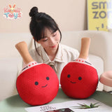 Table Tennis Bat Plush Pillow – A Sporty and Fun Addition to Your Space Kawaii Toys