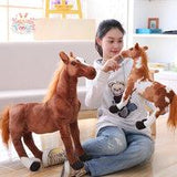 Plush Lifelike Horse Toy Styles Stuffed Animal Horseplay Kawaii Toys