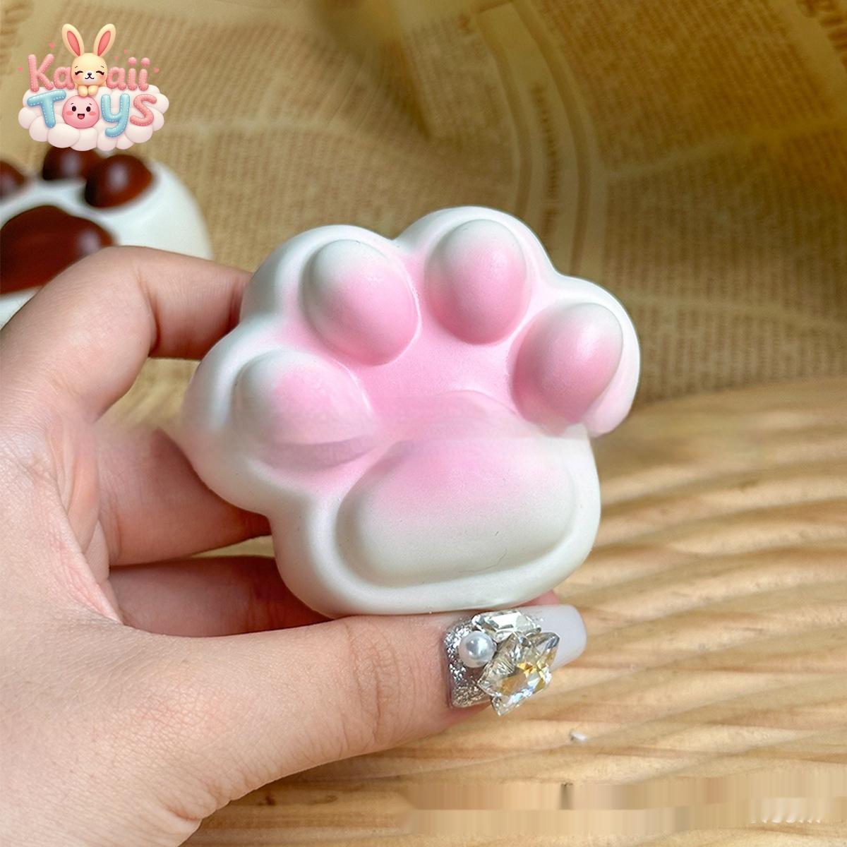 Soft And Adorable Cat's Paw Squeezing Toy – Slow Rebound Cat Paw Squishy Kawaii Toys