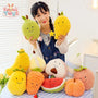 Cartoon Soft Cute Pear Peach Banana Strawberry Plush Toys LKCOMO No977 Store