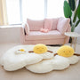 Plush Toy Poached Egg Leisure Sleeping Lying Cushion Pillow