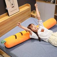 Long Strawberry Carrot Bed Plush Pillow Your Ultimate Snuggle Buddy Kawaii Toys