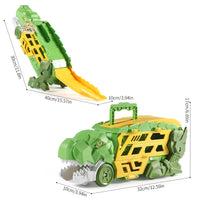 Ejection Dinosaur Track Car – Unleash the Dino-Speed Thrill! Green Kawaii Toys