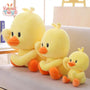 Duck Plush – A Soft & Adorable Cuddle Companion! 30cm Yellow PUNIDAMAN Qmore Store