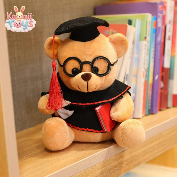 The Fluffy Dr. Bear Plush That Brings Warmth Smiles