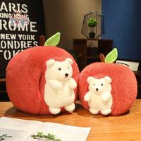 Hedgehog Stuffed Animal – A Cozy Little Friend in an Apple Home! Kawaii Toys