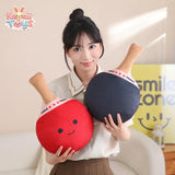 Table Tennis Bat Plush Pillow – A Sporty and Fun Addition to Your Space Kawaii Toys