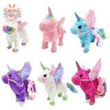 Electric Walking Unicorn Plush – A Magical Moving Friend for Kids LKCOMO No977 Store