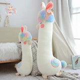 Colorful Lovely Alpaca Plush Toy Japanese Alpaca Soft Stuffed Animal Kawaii Toys