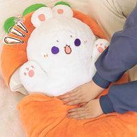 Cute Animal Sleeping Bag Plush – Cat & Rabbit Plush Toy Kawaii Toys