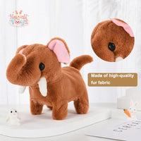 Electronic Plush Pet with Sound – The Cutest Walking Elephant Toy Brow Kawaii Toys