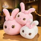 Cartoon Rabbit Pillow Plush Toy Kawaii Stuffed Soft Sleeping Cushion Kawaii Toys